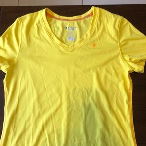 EUC. Bright yellow top.